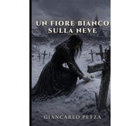 Un fiore bianco sulla neve