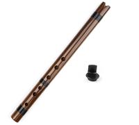 Un flauto di bambù con clarinetto verticale e bocchino per archi adatto sia ai principianti che alle esibizioni professionali Principianti Bamboo Flute(A key2)