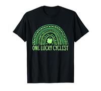 Un fortunato ciclista St Patricks Day Maglietta