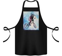 Un Fresco BMX Design Cotone Grembiule 100% Biologico