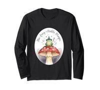 Un-Frog-ettable Mago Rana Mago Fantasy Art Maglia a Manica