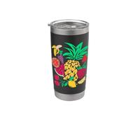 Un fruttato Compilation Frutta multipla Bicchiere termico in acciaio inox doppia parete