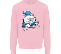 Un Gatto Nel Letto Sotto Il Duvet Uomo Felpa Maglione
