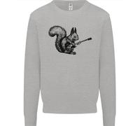 Un Ghiro Che Suona La Chitarra Uomo Felpa Maglione