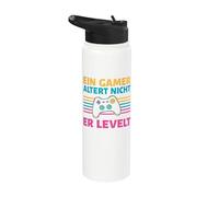 Un giocatore non invecchia, levelt Stainless Steel Insulated Water Bottle