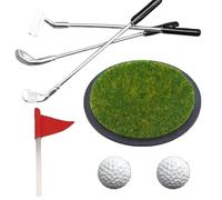 Un Gioco di Golf da Tavolo - Giocattolo Divertente Portatile per il Putting sulla Scrivania,Golf Games,per Ufficio Interno Tavolo Golfista Uomo Collega Gioco Relax Pratica