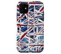 Un giocoso astratto Woke Riciclo della Union Jack 2 Custodia per iPhone 11
