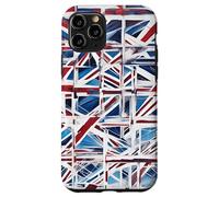 Un giocoso astratto Woke Riciclo della Union Jack 2 Custodia per iPhone 11 Pro