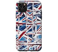 Un giocoso astratto Woke Riciclo della Union Jack 2 Custodia per iPhone 11 Pro Max
