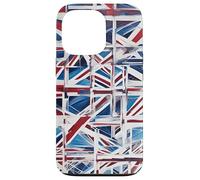 Un giocoso astratto Woke Riciclo della Union Jack 2 Custodia per iPhone 13 Pro