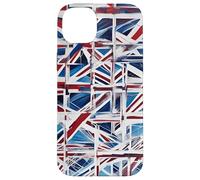 Un giocoso astratto Woke Riciclo della Union Jack 2 Custodia per iPhone 14 Plus