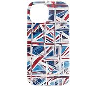 Un giocoso astratto Woke Riciclo della Union Jack 2 Custodia per iPhone 15