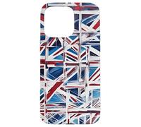 Un giocoso astratto Woke Riciclo della Union Jack 2 Custodia per iPhone 15 Pro Max