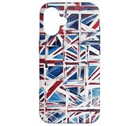 Un giocoso astratto Woke Riciclo della Union Jack 2 Custodia per iPhone 16