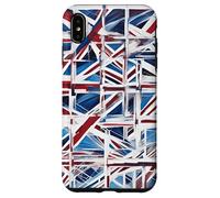 Un giocoso astratto Woke Riciclo della Union Jack 2 Custodia per iPhone XS Max