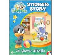 Un giorno all'asilo. Sticker story. Baby Looney Tunes. Con adesivi. Ediz. illustrata