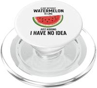 Un giorno senza anguria è come scherzare, non ne ho idea PopSockets PopGrip per MagSafe