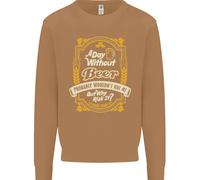 Un Giorno Senza Birra? Maglione Divertente Uomo