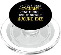 Un Giorno Senza Ciclismo È Come No Sto Scono Nessuna Idea PopSockets PopGrip per MagSafe