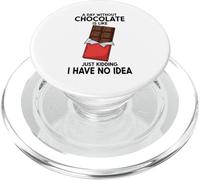Un giorno senza cioccolato è come scherzare, non ne ho idea PopSockets PopGrip per MagSafe