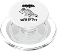 Un giorno senza correre è come scherzare, non ne ho idea PopSockets PopGrip per MagSafe