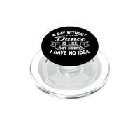 Un giorno senza danza è come scherzare, non ne ho idea PopSockets PopGrip per MagSafe