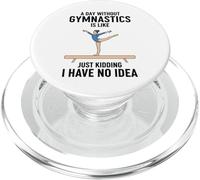 Un giorno senza ginnastica è come scherzare, non ne ho idea PopSockets PopGrip per MagSafe
