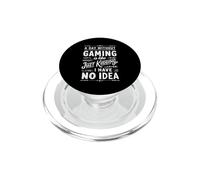 Un giorno senza gioco è come scherzare, non ne ho idea PopSockets PopGrip per MagSafe