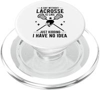 Un giorno senza lacrosse è come scherzare, non ne ho idea PopSockets PopGrip per MagSafe