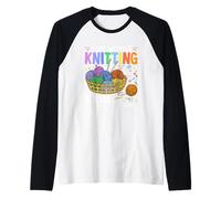 Un giorno senza lavorare a maglia è come se non ne avessi idea Maglia con Maniche Raglan