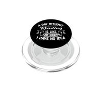 Un giorno senza leggere è come scherzare, non ne ho idea PopSockets PopGrip per MagSafe