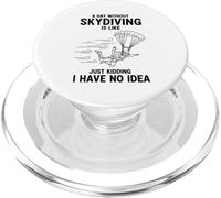 Un giorno senza paracadutismo è come scherzare, non ne ho idea PopSockets PopGrip per MagSafe