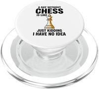 Un giorno senza scacchi è come scherzare, non ne ho idea PopSockets PopGrip per MagSafe