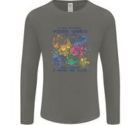 Un Giorno Senza Videogiochi Uomo Manica Lunga T-Shirt