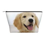 Un Golden Retriever, Borsa da toilette Borsa per trucco Borsa per cosmetici Borsa da toilette da viaggio portatile