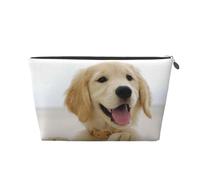 Un Golden Retriever, Borsa da toilette Borsa per trucco Borsa per cosmetici Borsa da toilette da viaggio portatile