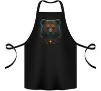 Un Grembiule Di Cotone Grizzly Bear Fantascientifico Del Futuro 100% Biologico