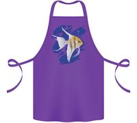 Un Grembiule In Cotone 100% Organico Con Pesce Angelo Nell'Oceano