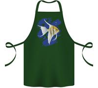 Un Grembiule In Cotone 100% Organico Con Pesce Angelo Nell'Oceano