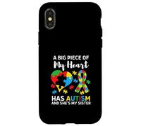 Un grosso pezzo del mio cuore ha autismo e lei è mia sorella Custodia per iPhone X/XS