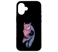 Un gufo acchiappasogni nativi americani patrimonio indiano tribale Custodia per iPhone 16