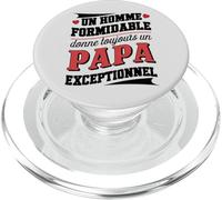 Un Homme Formidable Donne Toujours Un Papa Exceptionnel PopSockets PopGrip per MagSafe