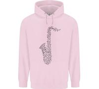 Un Hoodie Per Bambini Del Sassofono Strumento Musicale Brass Band