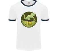 Un Iguana Lizard Uomo Ringer