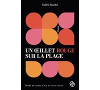 Un œillet rouge sur la plage
