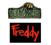 Un Incubo Sulla Elm Street Set Di Accessori Per Halloween In 2 Pezzi