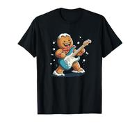 Un Inno di Natale con Questo Biscotto di Chitarra Maglietta