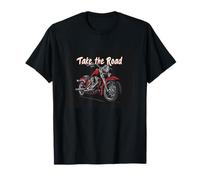 Un invito all'avventura per gli appassionati di moto ovunque Maglietta