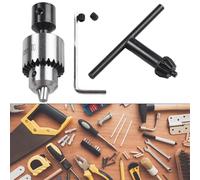 Un kit completo che include il mandrino per trapano motore JT0 e strumenti essenziali che lo rendono un'eccellente aggiunta a qualsiasi officina o ambiente professionale (5 mm)