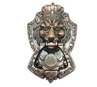 Un ko antico, Batacchio for porta a forma di leone in lega zinco con viti, decorazione for la casa(1pc)